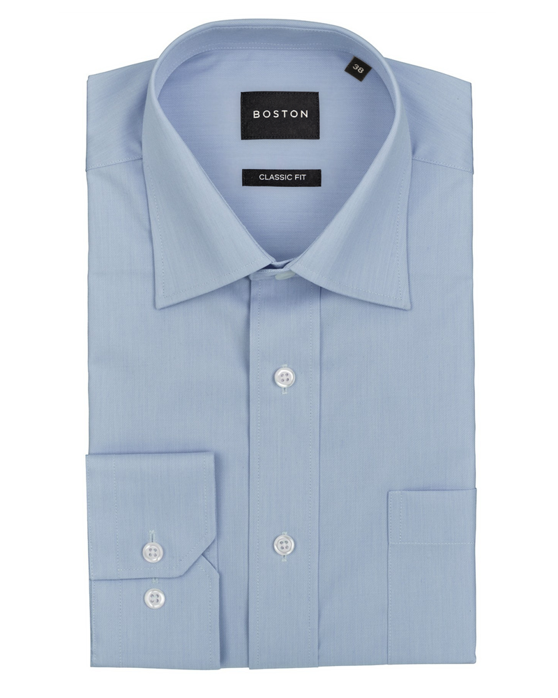 Brooke Business 5WT Blue Shirt