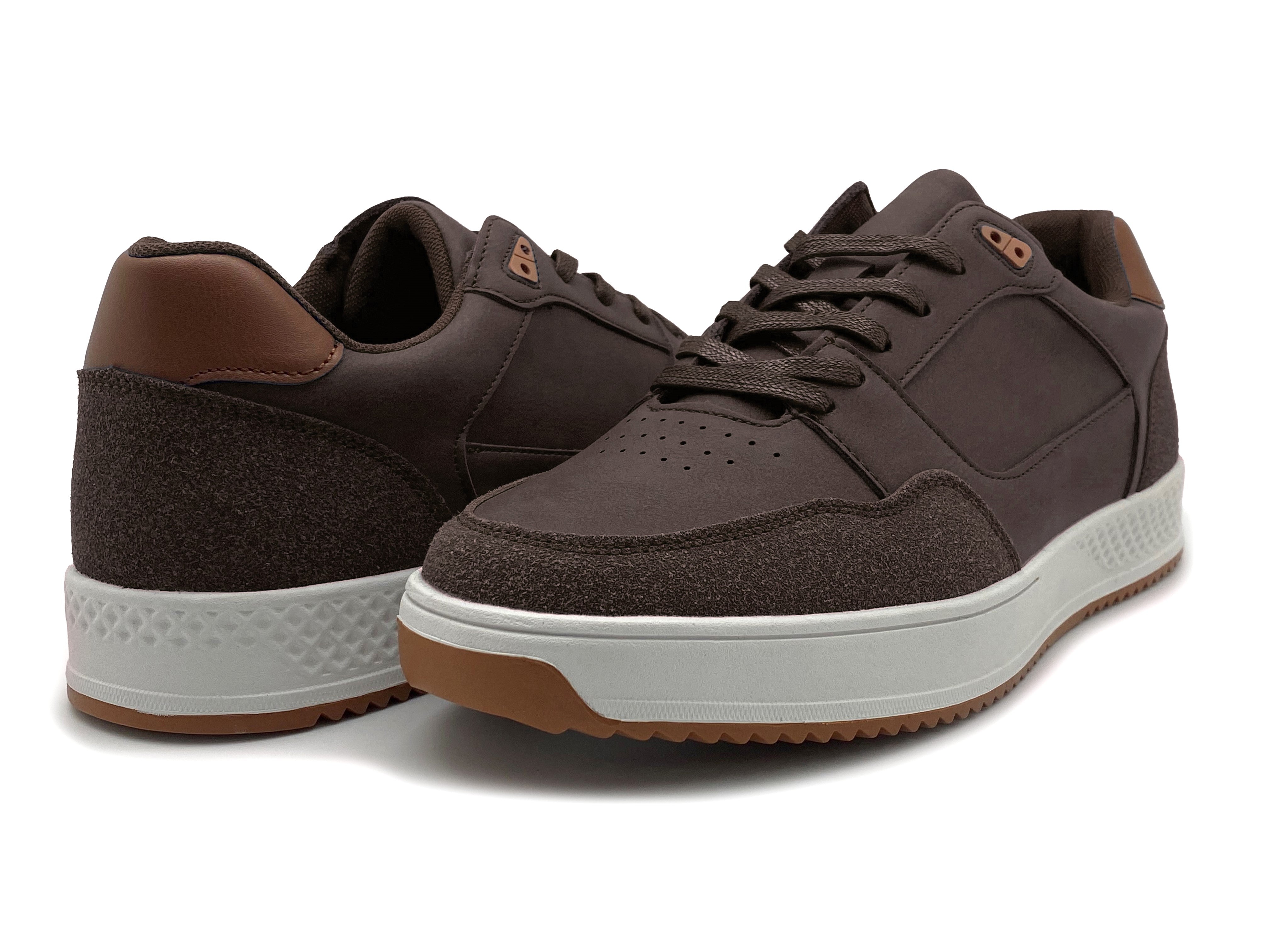 Avla Coffee Leather Sneaker