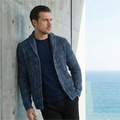 Samy Navy Knit Cardigan