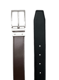 Brown Black Reversible Belt