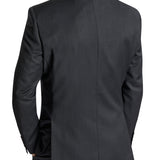Michel 101 Black Australian Merino Wool Suit Jacket