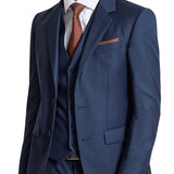 Shape 106 French Navy Australian Merino Wool Suit Jacket