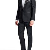 Jason 106 Black Australian Merino Wool Dinner Jacket