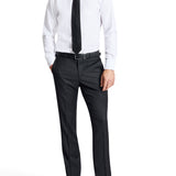Lyon 101 Black Australian Merino Wool Suit Trouser