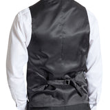 Luke 101 Black Australian Merino Wool Waistcoat
