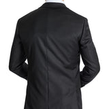 Shape 106 Black Australian Merino Wool Suit Jacket