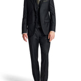 Shape 106 Black Australian Merino Wool Suit Jacket