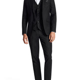 Cam 5ZF Black Suit Trouser