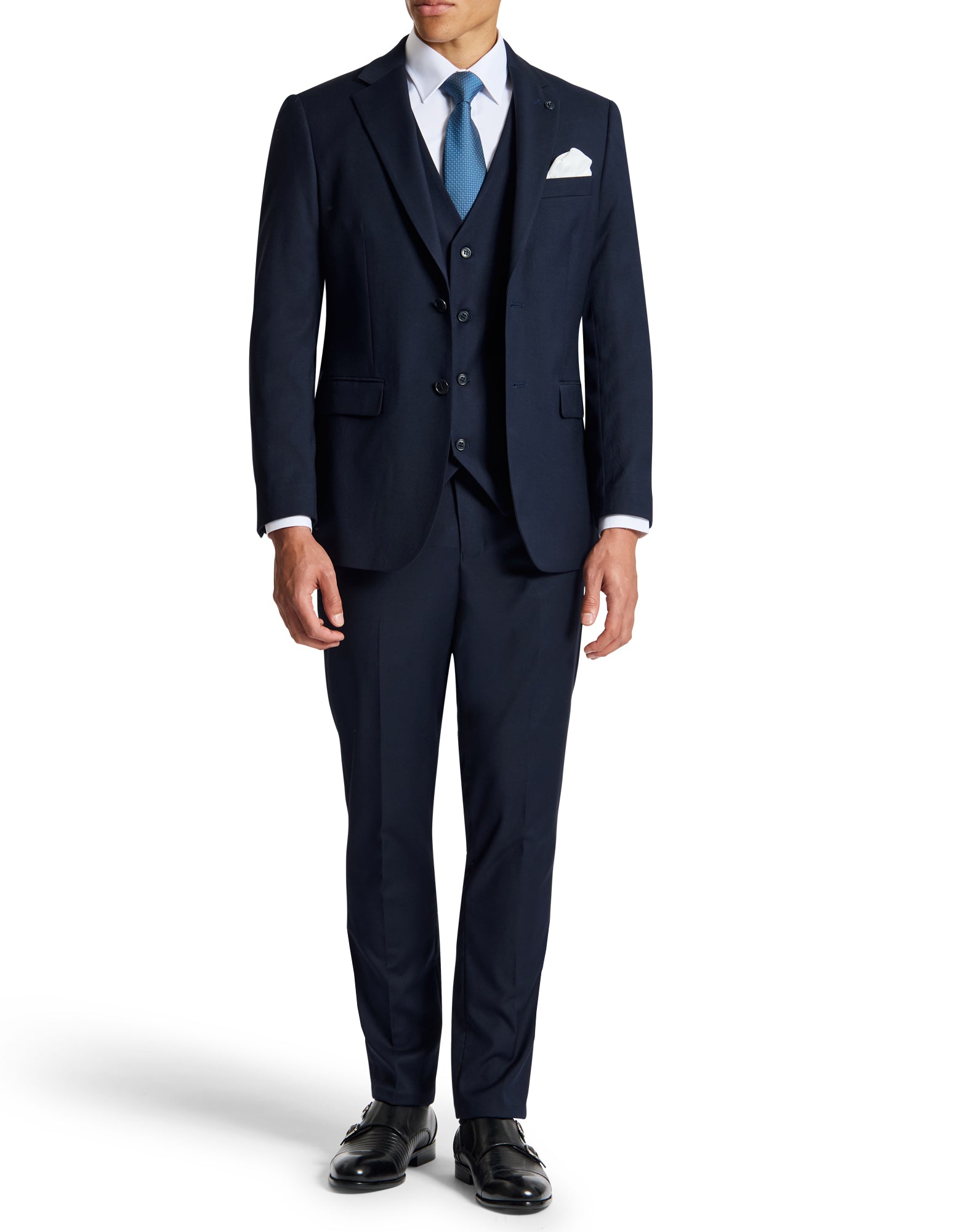 Louis 5ZS Navy Comfort Stretch Suit Jacket