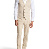 York 5ZS Sand Comfort Stretch Waistcoat
