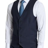 York 5ZS Navy Comfort Stretch Waistcoat