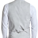 York 5ZS Light Grey Comfort Stretch Waistcoat