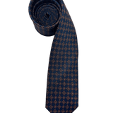 Astor Bronze Quatrefoil Silk Tie