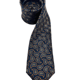 Bowery Bronze Paisley Silk Tie