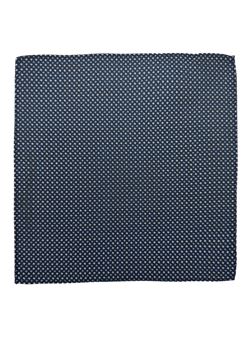 Stanton Navy Cross Silk Pocket Square