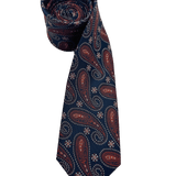 Reade Red Paisley Silk Tie