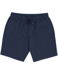 Max Navy Linen Look Summer Shorts