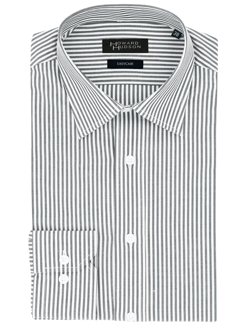 Liberty Business Grey Striped Shirt