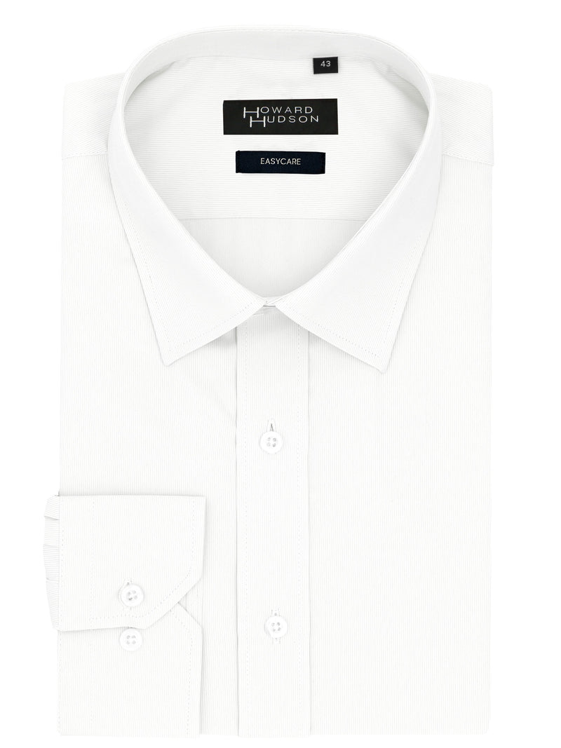 Liberty Business White Textured Shirt