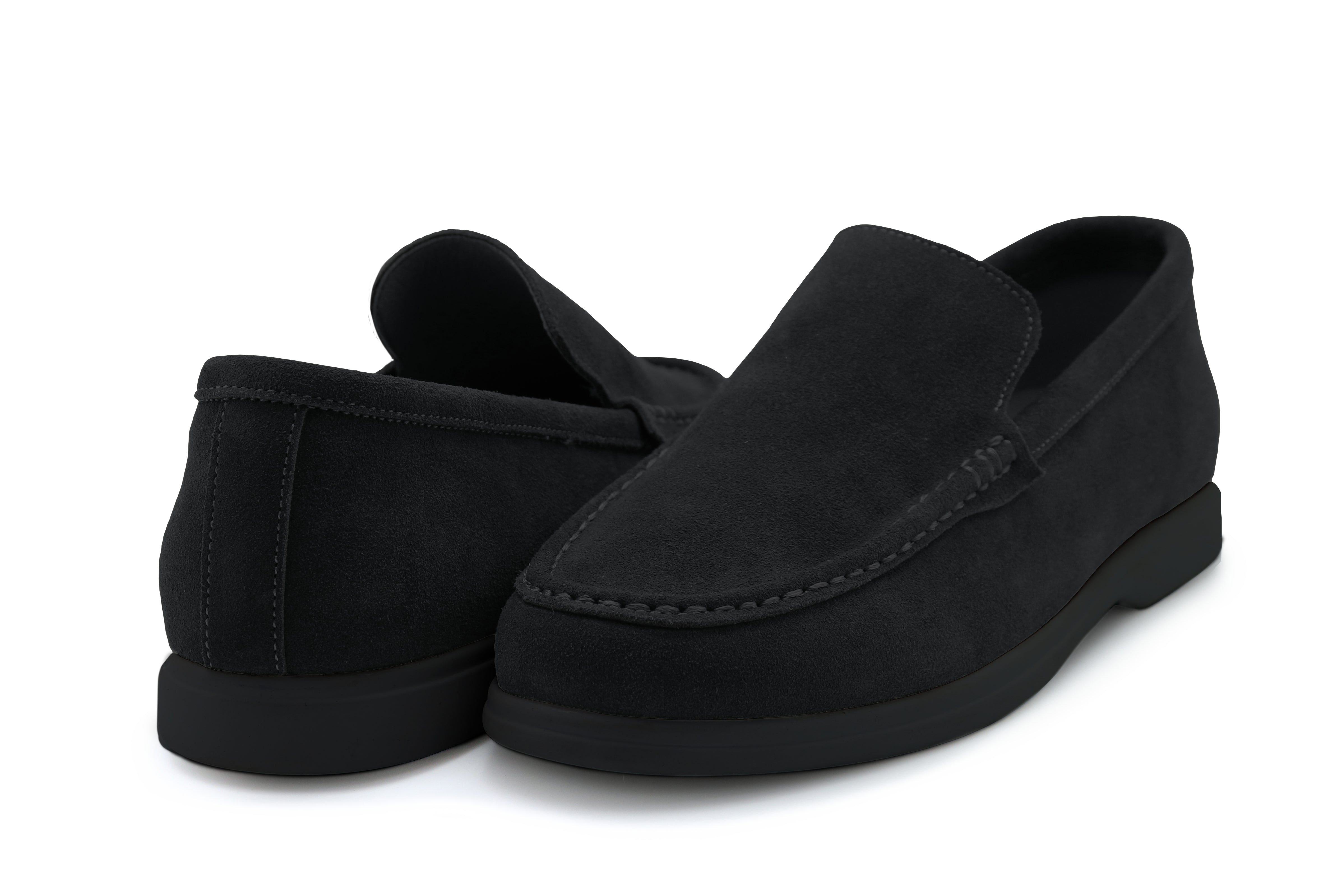 Vago Black Suede Loafer