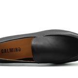 Algarve Black Leather Loafer