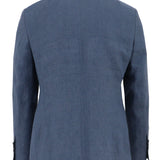 Prato Blake Blue Linen Suit