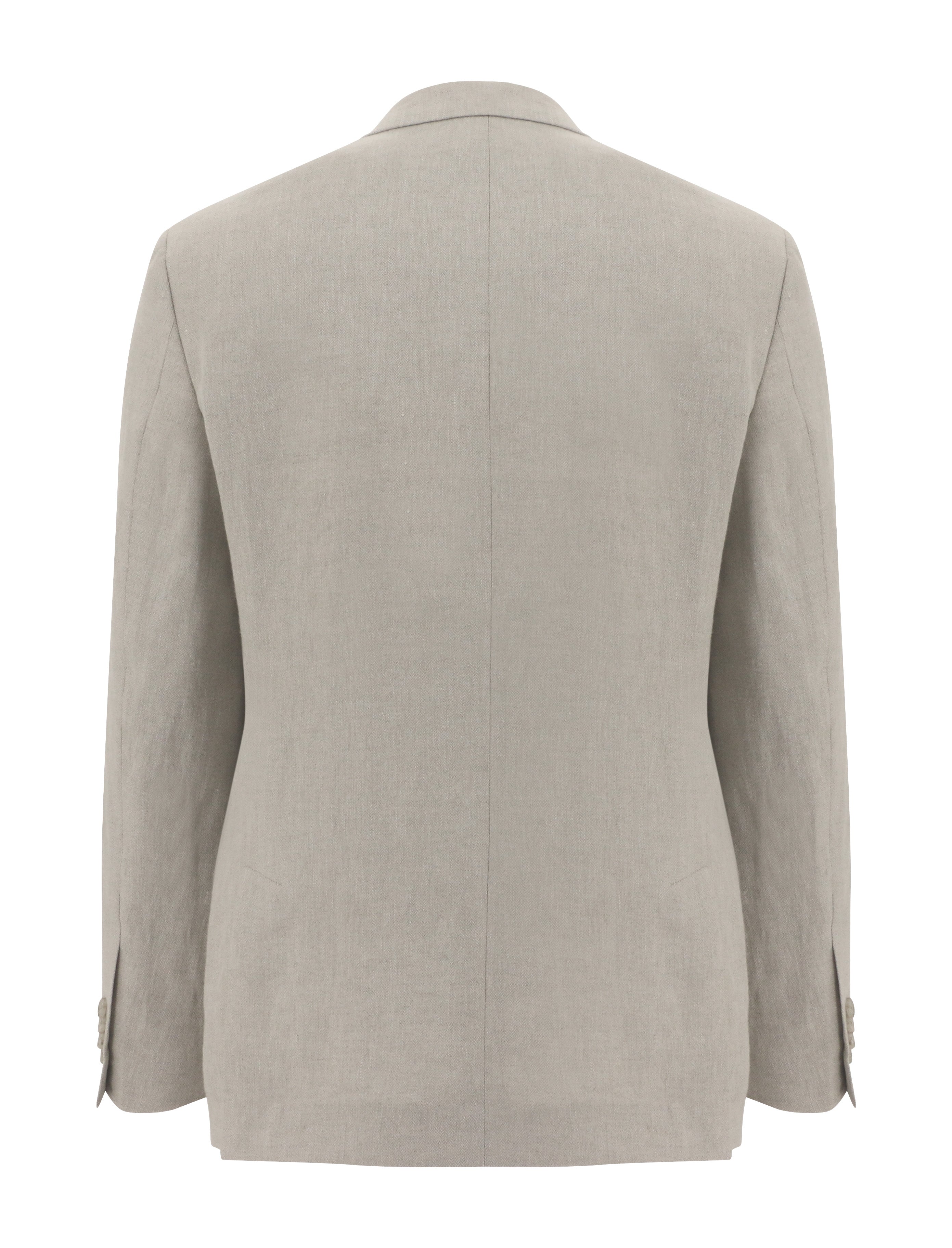 Prato Sand Linen Sports Jacket