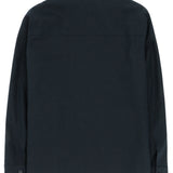 Chase Navy Linen Cotton Shacket