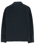 Chase Navy Linen Cotton Shacket