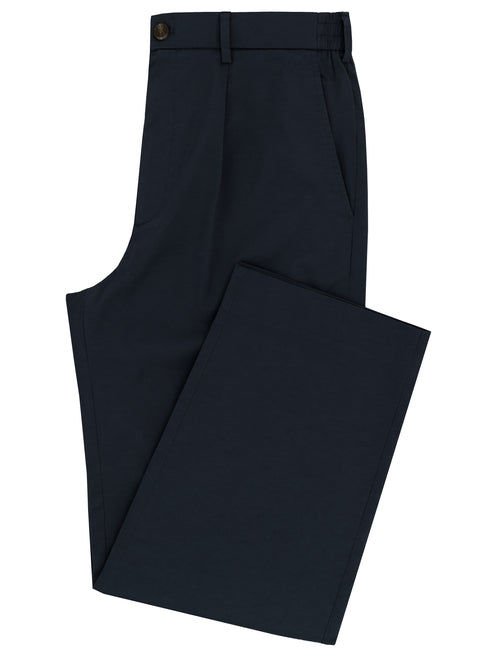 Riley Navy Cotton Stretch Chino