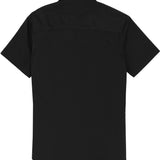 Oakley Black Cotton Stretch Short Sleeve Shirt