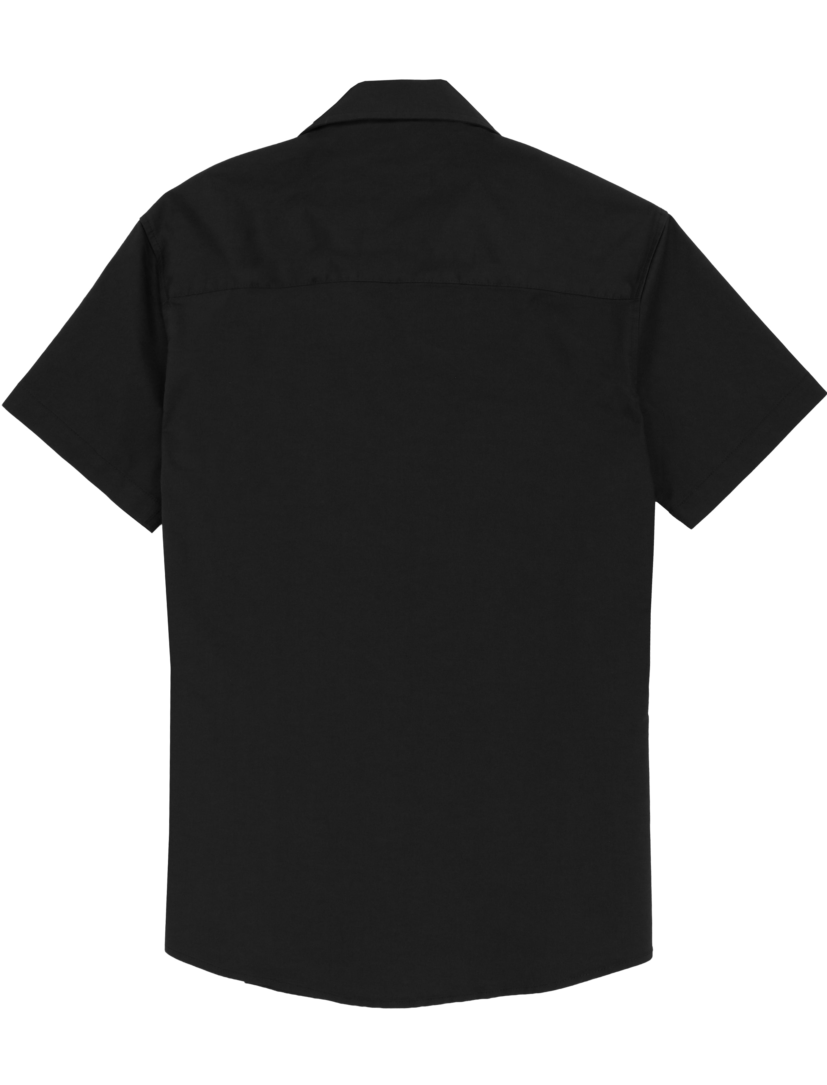 Oakley Black Cotton Stretch Short Sleeve Shirt
