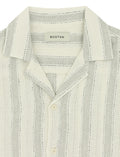 River Sand Striped Short Sleeve Shirt