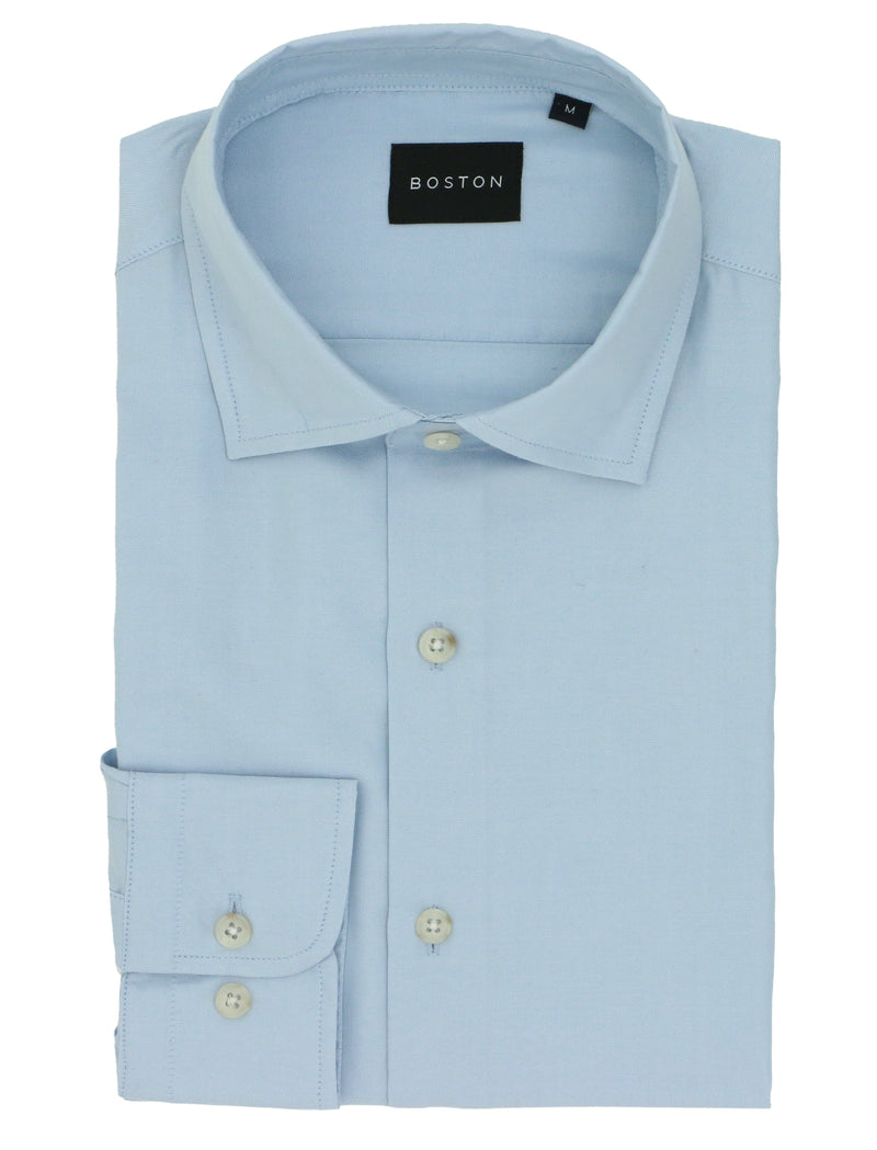 Jacque Blue Cotton Casual Shirt