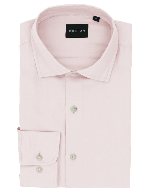 Jacque Pink Cotton Casual Shirt