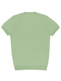 Eden Green Cotton Knit Tee