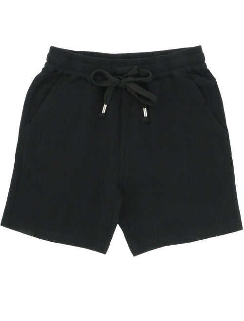Carter Black Drawstring Shorts