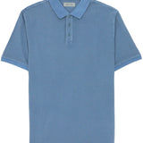 Blue Cotton Polo