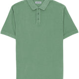 Green Cotton Polo