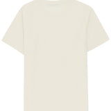 White Cotton Blend T-Shirt