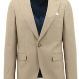 Academy Blake Tan Comfort Stretch Suit