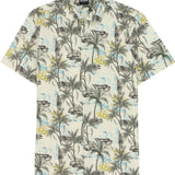 Bula Tropical Cotton Linen Stretch Short Sleeve Shirt