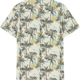 Bula Tropical Cotton Linen Stretch Short Sleeve Shirt