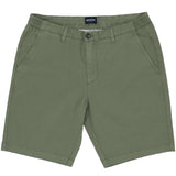 Bravo Olive Cotton Stretch Chino Shorts