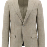 Forli Sand Wool Linen Sports Jacket