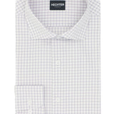 Jacque Purple Fine Check Cotton Business Shirt
