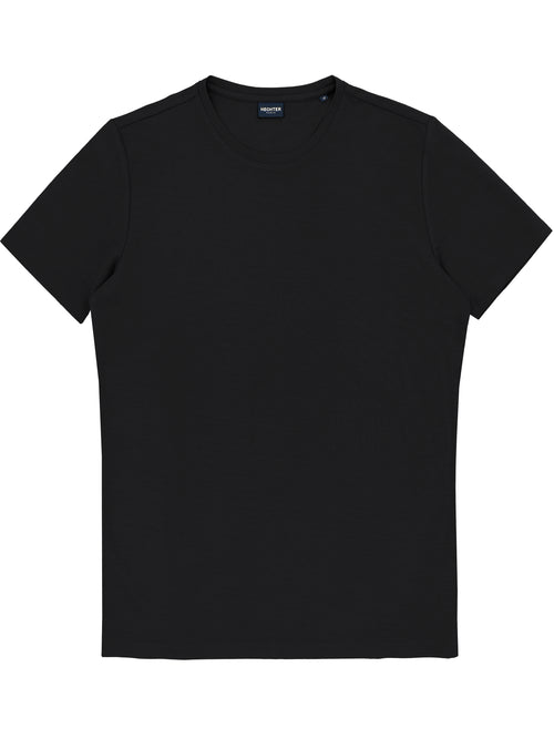 Cool Touch Black Crew Neck Tee