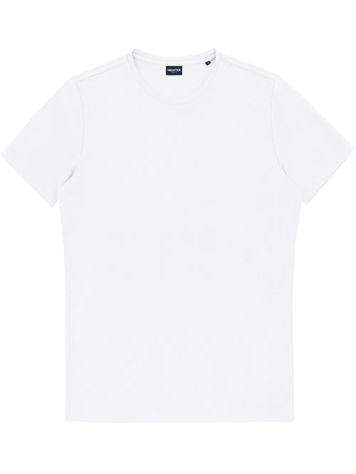 Cool Touch White Crew Neck Tee