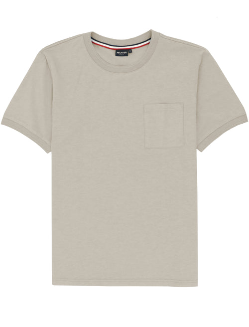 Sand Cotton Pocket Tee