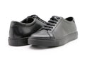 Sebastian Black Leather Sneaker
